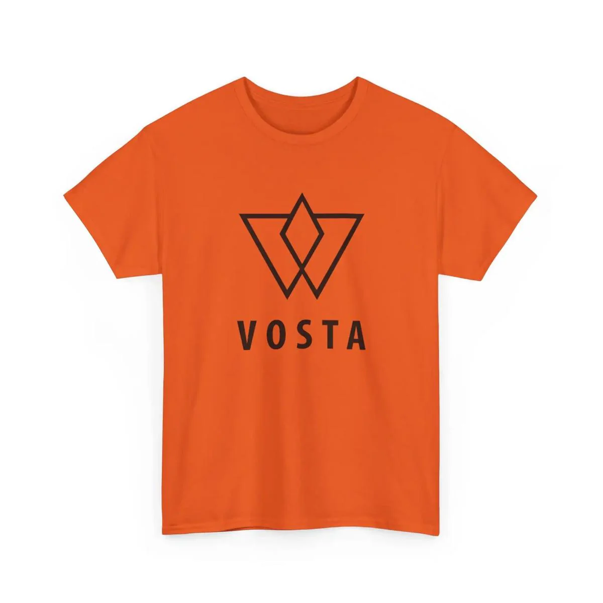 Vosta Minimal Logo T-Shirt - Black Logo - Image 34