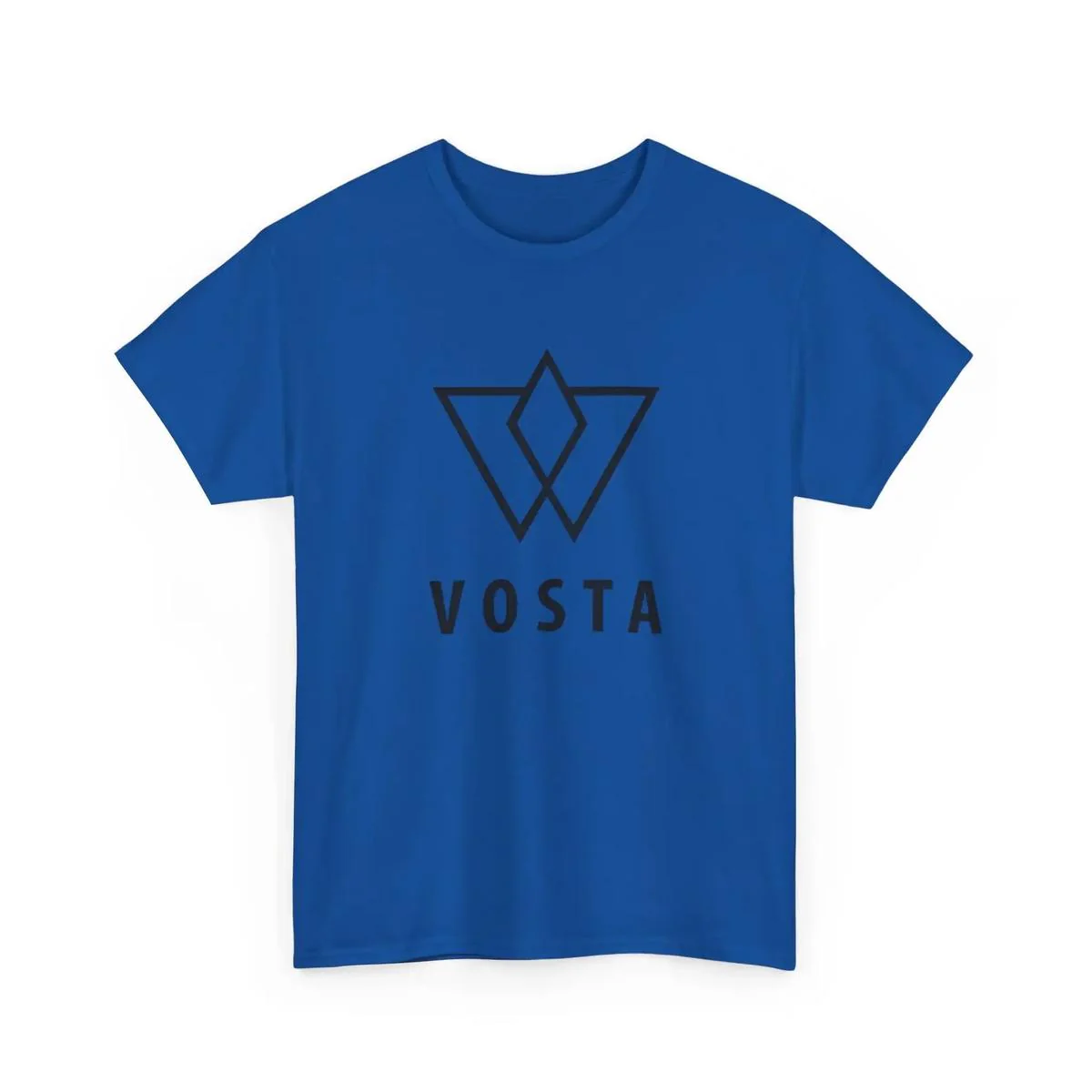 Vosta Minimal Logo T-Shirt - Black Logo - Image 58