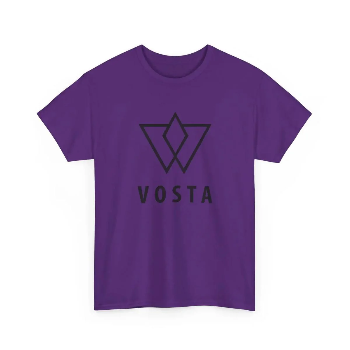 Vosta Minimal Logo T-Shirt - Black Logo - Image 64