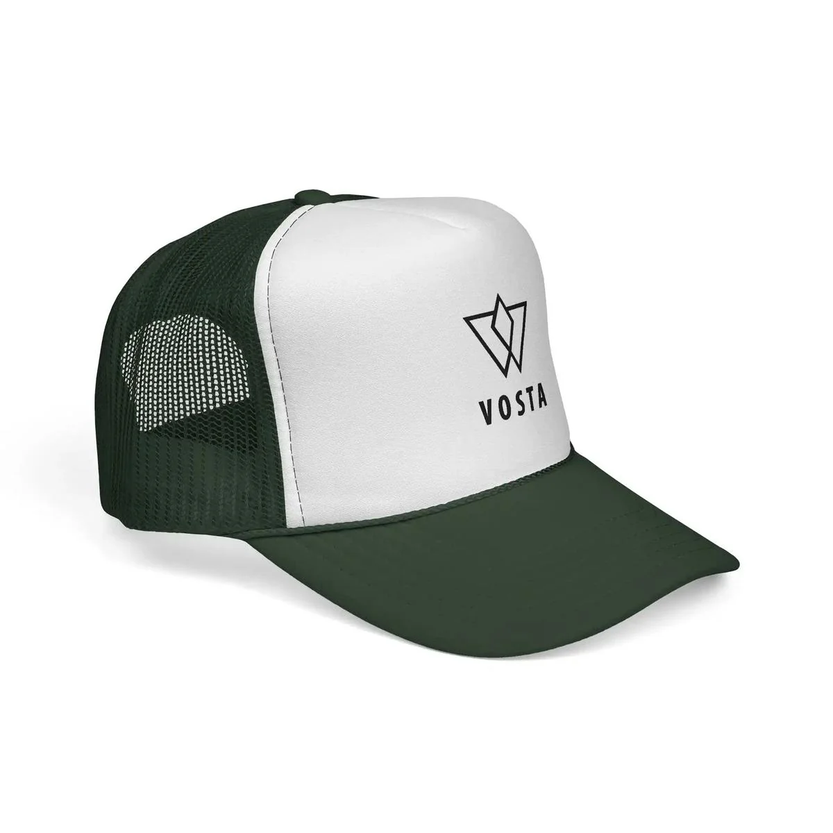 Vosta Trucker Cap — Black Logo - Image 17