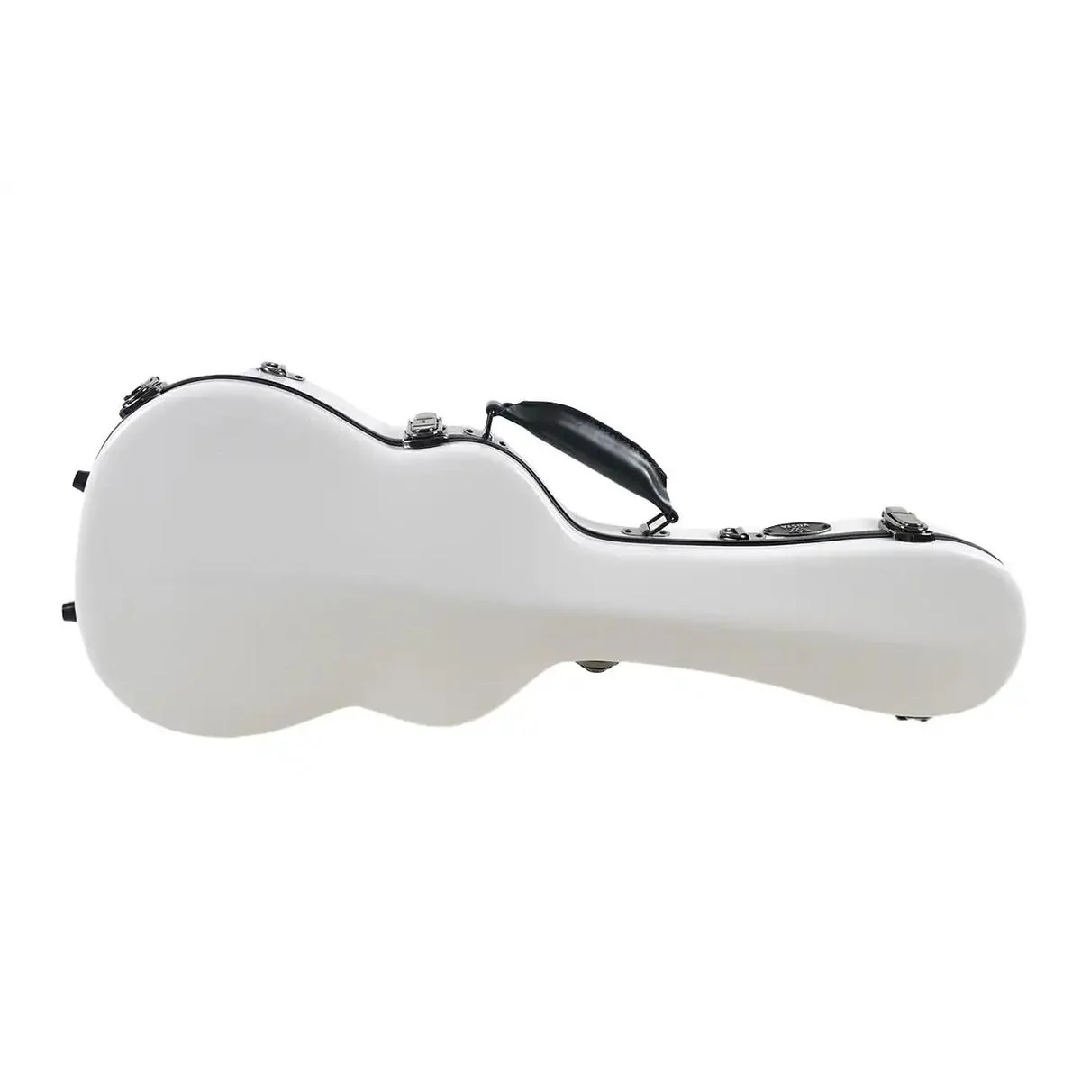 Vosta White Archtop Fiberglass Tenor Ukulele Hardshell Case