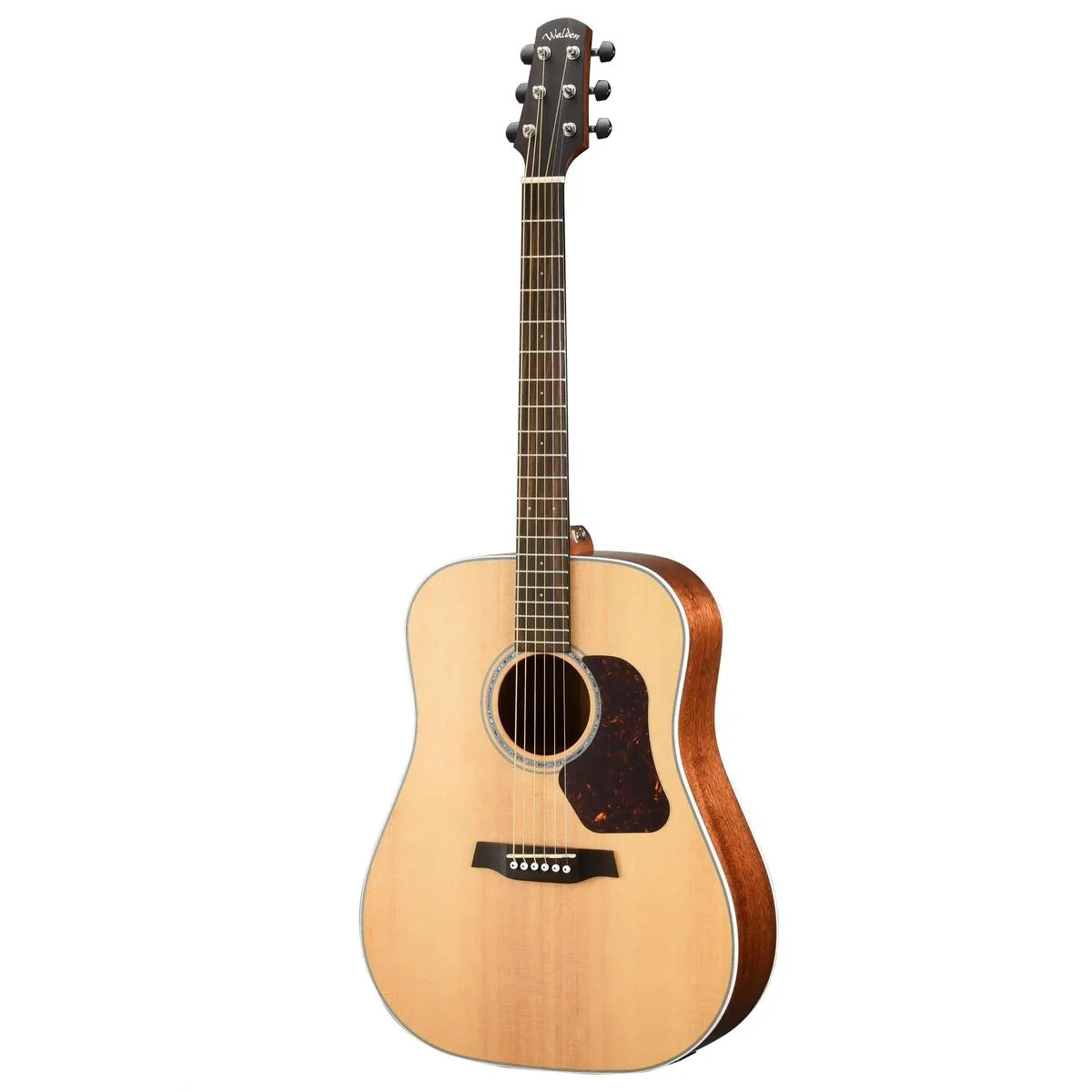 Walden Guitars D740E The Natura Dreadnought Acoustic-Electric Guitar - Satin Natural - Image 3