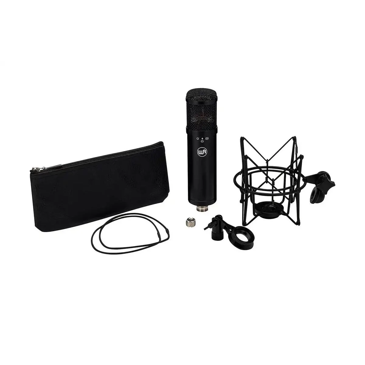 Warm Audio WA-47Jr Large-Diaphragm Condenser Microphone - Black - Image 3