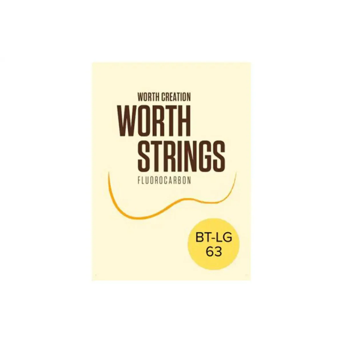 Worth BT-LG 63 Brown Fluorocarbon Tenor Ukulele Strings (G-C-E-A Tuning) - LOW G